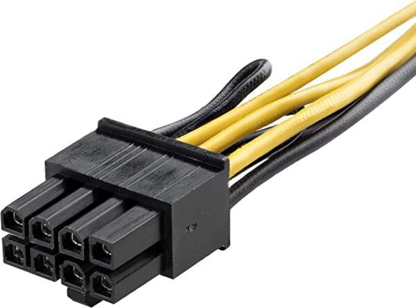 6 PiN TO 8 PiN PCIe POWER CABLE CONNECTOR (6+2) 1