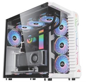 ALPHA TRION PC CASE GAMING WHITE