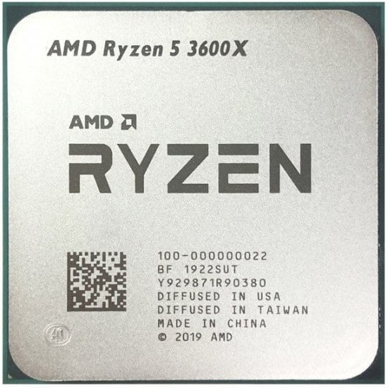 AMD RYZEN 5 3600X PROCESSOR TRAY PACKED