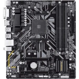 GiGABYTE B450M DS3H AMD RYZEN MOTHERBOARD Used