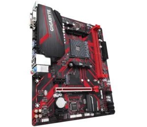 GiGABYTE B450M GAMiNG AMD RYZEN MOTHERBOARD Used 3