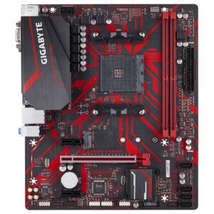 GiGABYTE B450M GAMiNG AMD RYZEN MOTHERBOARD Used