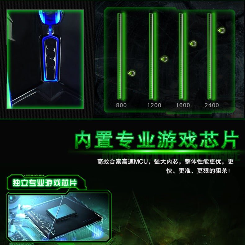 DSFY X9 WHITE RGB GAMING MOUSE OPTICAL USB WIRED MICE