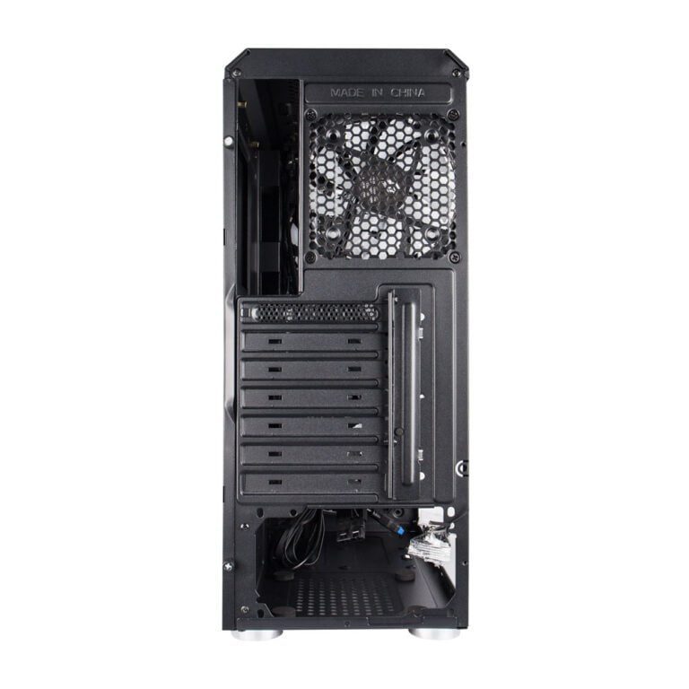 1ST PLAYER F4 GAMING PC CASE FIREROSE WITH 3 RGB FAN