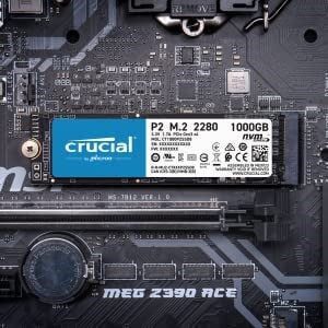 CRUCIAL P2 500GB 2280 NVMe M.2 SSD 5
