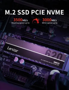LEXAR NM620 1TB 2280 NVMe M.2 SSD 4