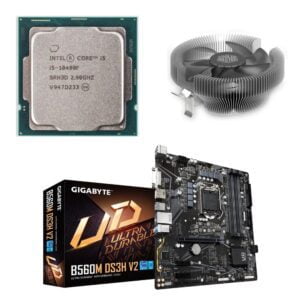 i5 10400F 10TH GEN MOTHERBOARD PROCESSOR PACKAGE WiTH GiGABYTE B560M DS3H V2