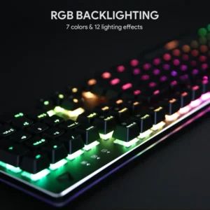 RGB MECHANICAL GAMiNG KEYBOARD AUKEY KM-G12 WiTH GAMiNG SOFTWARE 1