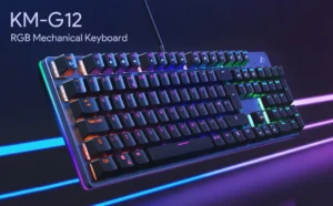 RGB MECHANICAL GAMiNG KEYBOARD AUKEY KM-G12 WiTH GAMiNG SOFTWARE 8