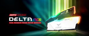 16GB DDR4 RAM 3600Mhz TEAMGRoUP T-FoRCE DELTA AURA SYNC RGB GAMiNG RAM (2 X 8GB) 5