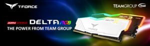 32GB DDR4 RAM 3600Mhz WHITE TEAMGRoUP T-FoRCE DELTA AURA SYNC RGB GAMiNG RAM (2 X 16GB) 1