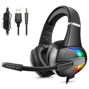 BEEXCELLENT GM-7 RGB GAMiNG HEADSET WiTH NOICE CANCELING MiC
