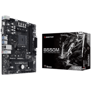 BiOSTAR B550MH AMD RYZEN MOTHERBOARD MiCRO ATX 110 (9)