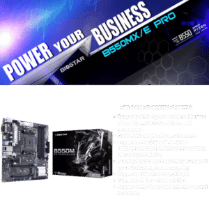BiOSTAR B550MXE PRO AMD RYZEN MOTHERBOARD MiCRO ATX 110 (16)