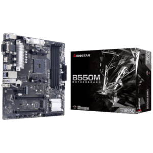 BiOSTAR B550MXE PRO AMD RYZEN MOTHERBOARD MiCRO ATX 110 (6)