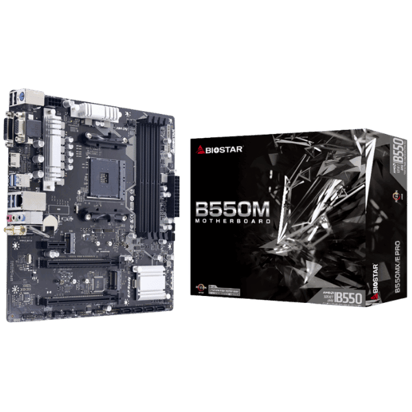 BiOSTAR B550MXE PRO AMD RYZEN MOTHERBOARD MiCRO ATX 110 (6)