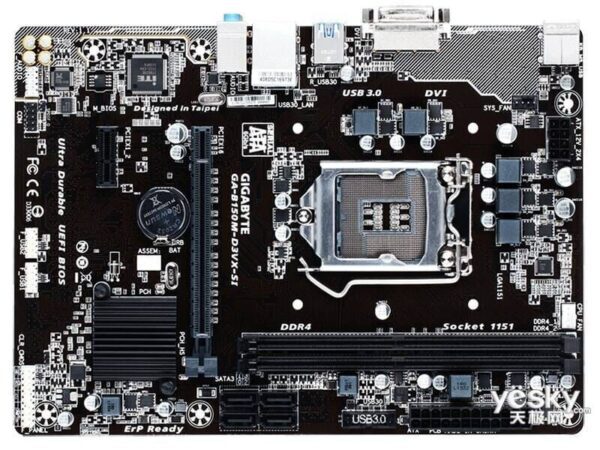 B150 6TH GEN MOTHERBOARD GIGABYTE GA-B150M-D2VX-SI MICRO ATX 1