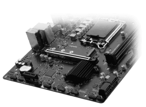 13th GEN MOTHERBOARD MSI PRO B760M-E DDR4 LGA1700 MICRO ATX 14