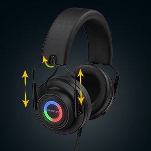 BLUE FiNGER S09 RGB USB GAMiNG HEADSET NOiSE CANCELLING MiC 11