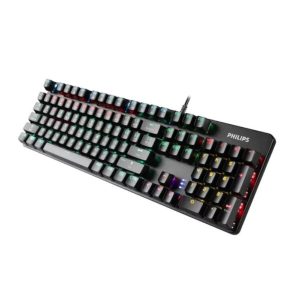 PHiliPS SPK8404 RGB MECHANICAL GAMING KEYBOARd WiTH BLUE SWiTCH 2