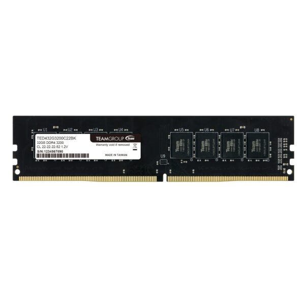 32GB DDR4 RAM 3200Mhz TEAMGRoUP ELiTE (NEW PACKED WITH WARRANTY) 9
