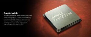 AMD RYZEN 5 5600G PROCESSoR BOX PACKED 6