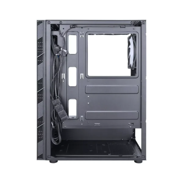 BOOST CHEETAH GAMiNG PC CASE BLACK WITH 3 RGB FAN 4