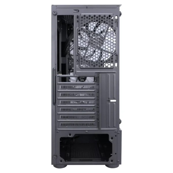 BOOST LION GAMiNG PC CASE BLACK WITH 4 RGB FAN 4