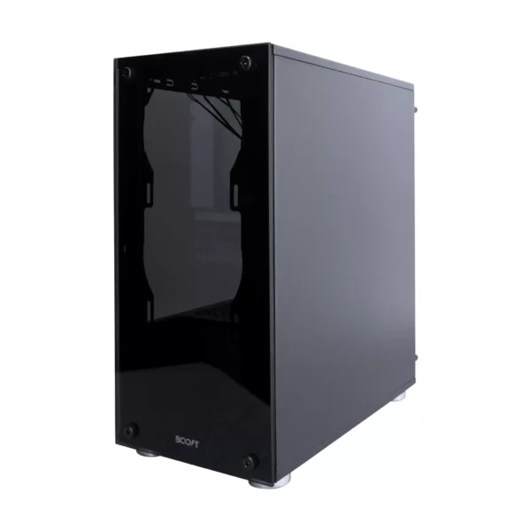 BOOST WOLF GAMiNG PC CASE BLACK WiTHOUT FAN 1