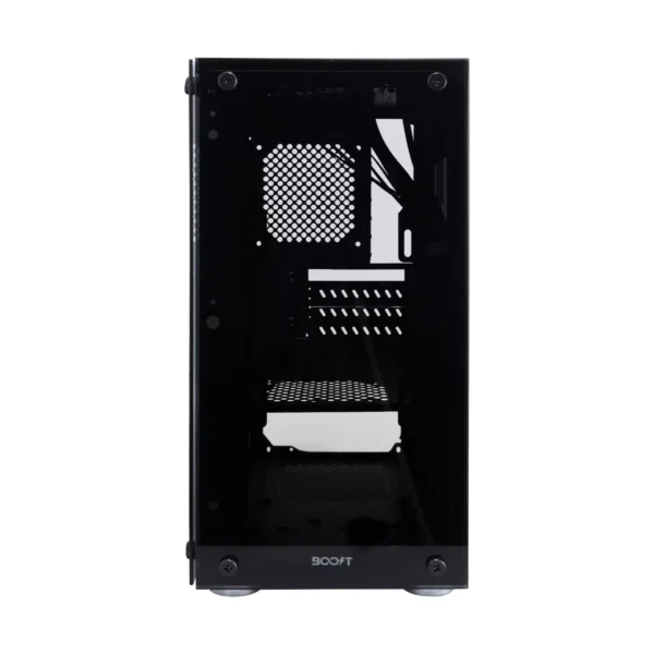 BOOST WOLF GAMiNG PC CASE BLACK WiTHOUT FAN 4