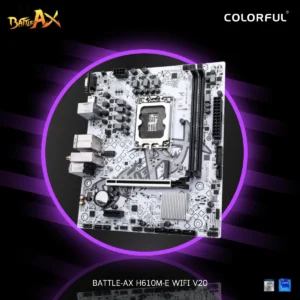 COLORFUL BATTLE-AX H610M-E WiFi MOTHERBOARD m-ATX 7