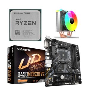 RYZEN 7 5700X PACKAGE WiTH GiGABYTE B450M DS3H V2 (MOTHERBOARD+PROCESSOR)