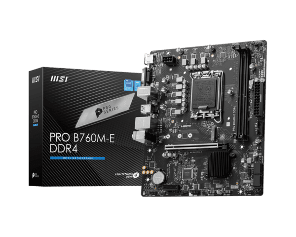 i7 12700 12TH GEN MOTHERBOARD PROCESSOR PACKAGE WiTH MSI PRO B760M-E DDR4 1