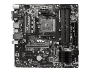 MSI B450M PRO-VDH MAX AMD RYZEN MOTHERBOARD Used