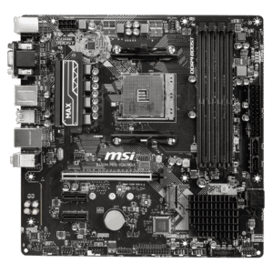 MSI B450M PRO-VDH MAX AMD RYZEN MOTHERBOARD Used