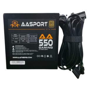 AA-TiGER 550W POWER SUPPLY 80+ BRONZE WiTH 1 YEAR WARRANTY 5