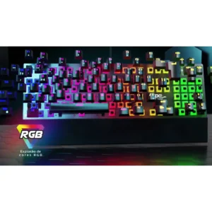 ARGB MECHANiCAL GAMiNG KEYBOARD PHiLCO PKB92 WITH DETACHABLE WRIST REST 9