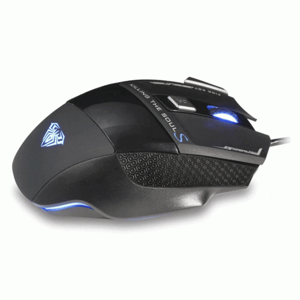AULA S12 BLACK WiRED USB RGB GAMiNG MoUSE 7