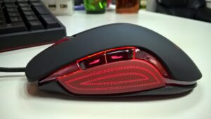 I-ROCKS IM6 WiRED USB RGB GAMiNG MoUSE BLACK WINGs BATTLE 15