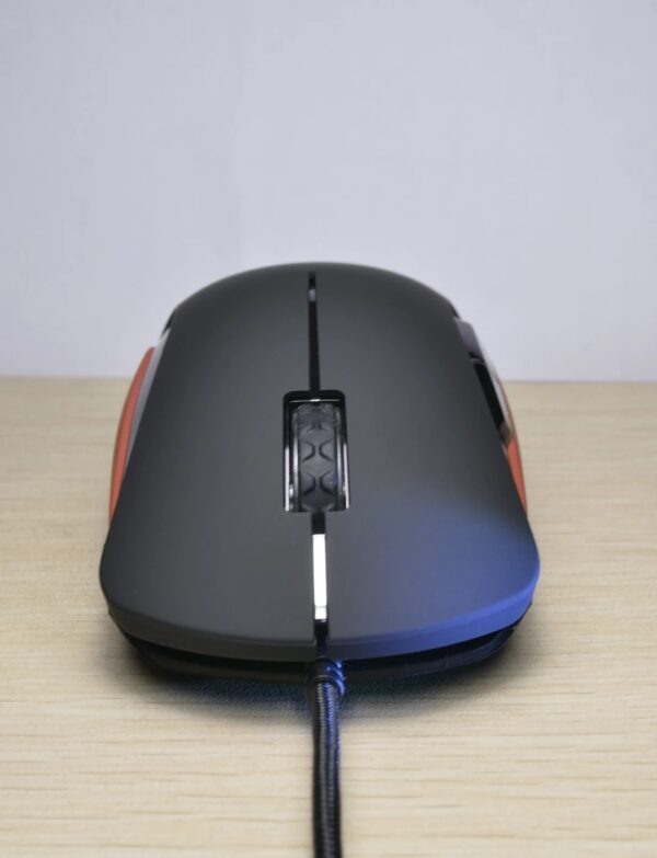I-ROCKS IM6 WiRED USB RGB GAMiNG MoUSE BLACK WINGs BATTLE 4