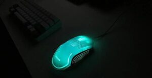 I-ROCKS IM6 WiRED USB RGB GAMiNG MoUSE BLACK WINGS GLOWING 11