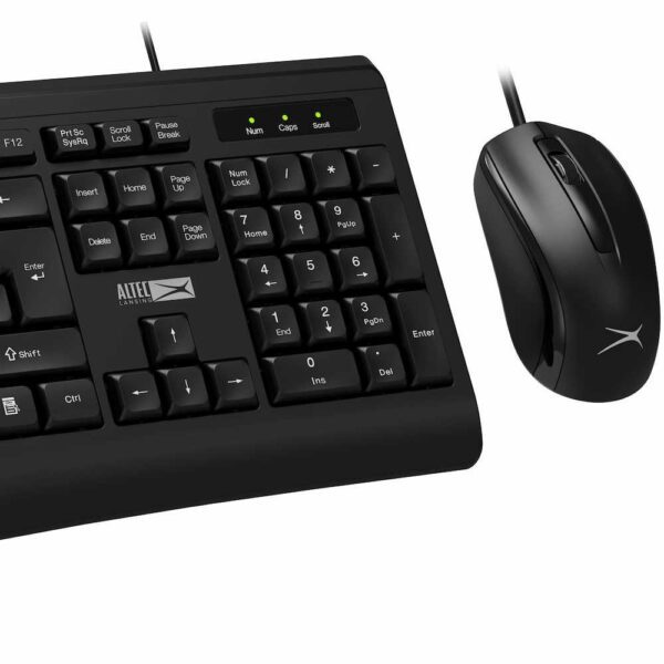 ALTEC LANSING ALBC-6220 USB WiRED KEYBOARD MOUSE COMBO PACK 3