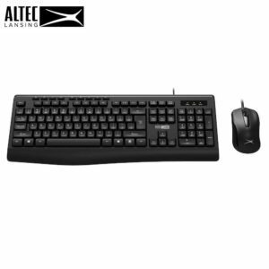 ALTEC LANSING ALBC-6220 USB WiRED KEYBOARD MOUSE COMBO PACK