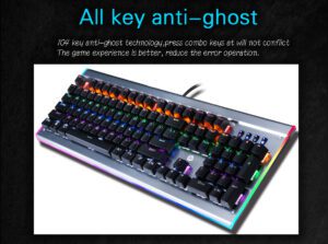 HP GK520 RGB MECHANiCAL GAMiNG KEYBOARD WiTH BLUE SWiTCH 13
