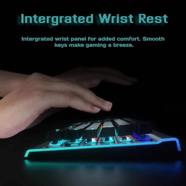 HP GK520 RGB MECHANiCAL GAMiNG KEYBOARD WiTH BLUE SWiTCH