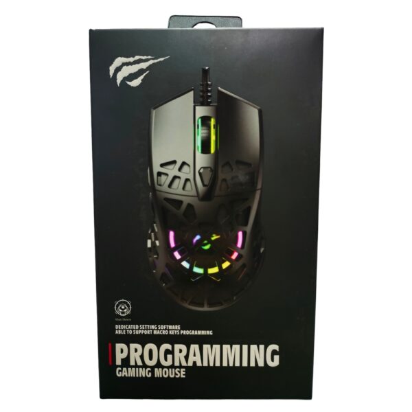 HAViT MS956 USB RGB GAMiNG MOUSE PROGRAMMABLE WiTH 10000DPI (14) 111