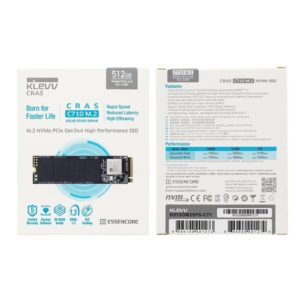 KLevv CRAS C710 512GB 2280 NVMe M.2 SSD (1 YEAR WARRANTY) 1011 (7)