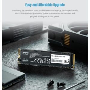 KLevv CRAS C715 512GB 2280 NVMe M.2 SSD (1 YEAR WARRANTY) 1 (14)