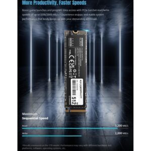 KLevv CRAS C715 512GB 2280 NVMe M.2 SSD (1 YEAR WARRANTY) 1 (5)