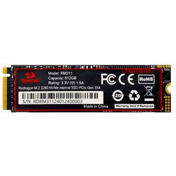 REDRAGON DRAGON KNIGHT 512GB 2280 NVMe M.2 SSD WITH WARRANTY 11 (2)